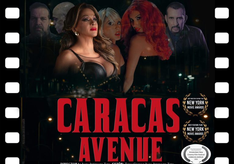POSTER PELICULA CARACAS AVENUE CON GALARDONES 2